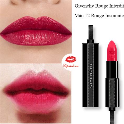 givenchy rouge insomnie 12